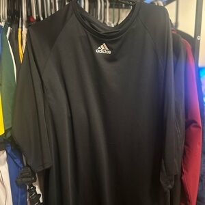 Adidas Men's Black Short Sleeve Tee